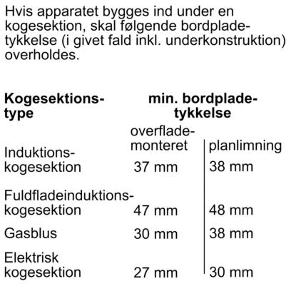Bosch HBG7721B1 ovn til indbygning, 71 liter