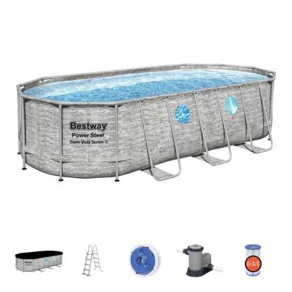 Bestway pool med pumpe og stige, 549 x 274 x 122 cm