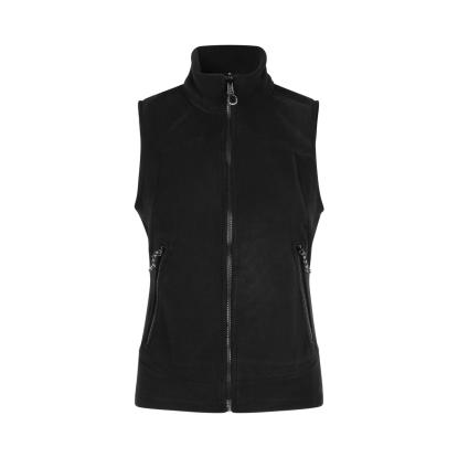 ID 0812 Active vest, mikrofleece, dame, sort