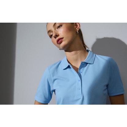 ID PRO Wear CARE 0377 poloshirt, klassisk, dame, lys blå