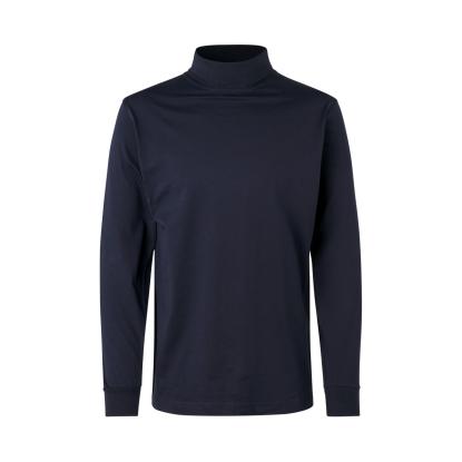 ID T-TIME® 0546 T-shirt med rullekrave, navy