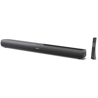 Sharp HT-SB100 2.0 HDMI og bluetooth soundbar, sort
