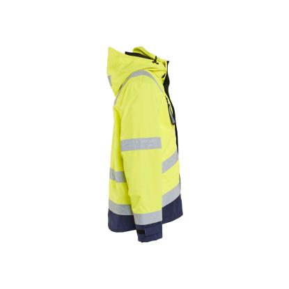 Blåkläder 4837 high vis skaljakke, hi-vis gul/marineblå