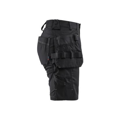 Blåkläder 7133 dame håndværker shorts med stretch, sort
