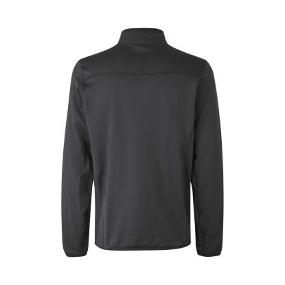ID 0840 cardigan med stretch, komfort, koks grå