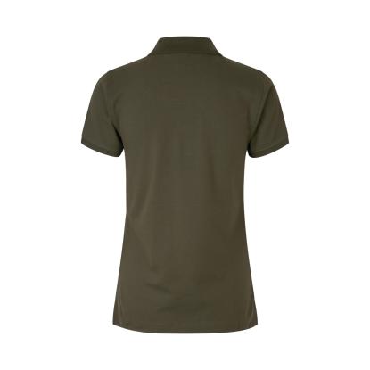 ID 0527 poloshirt med stretch, dame, oliven