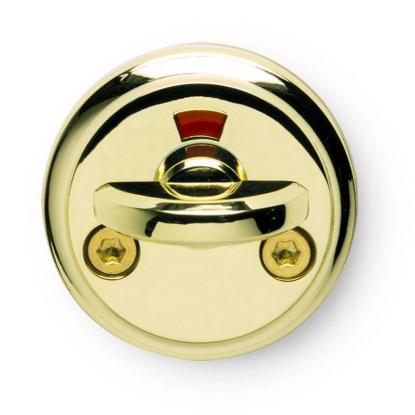 Beslag Design Classic toiletlås, poleret messing