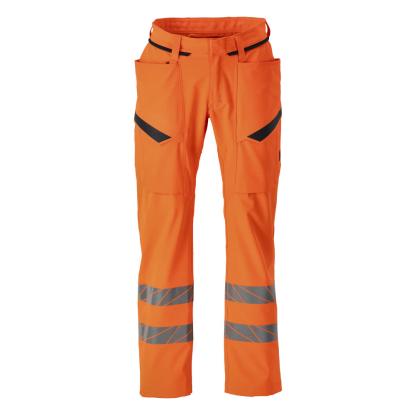 MASCOT ACCELERATE SAFE arbejdsbukser med lårlommer, hi-vis orange