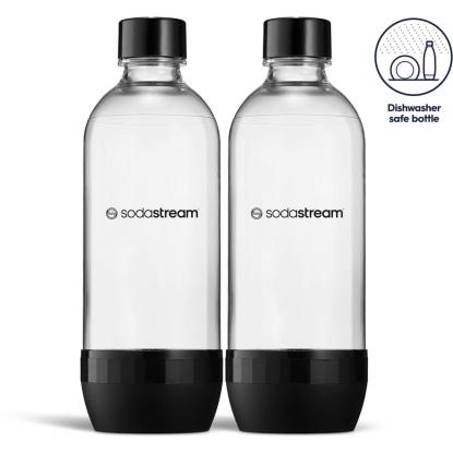 SodaStream Twin classic DWS flaske, 1L - 2 stk.