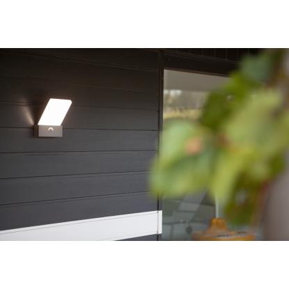 LUTEC PANO udendørs LED væglampe,  IP54, mørk grå