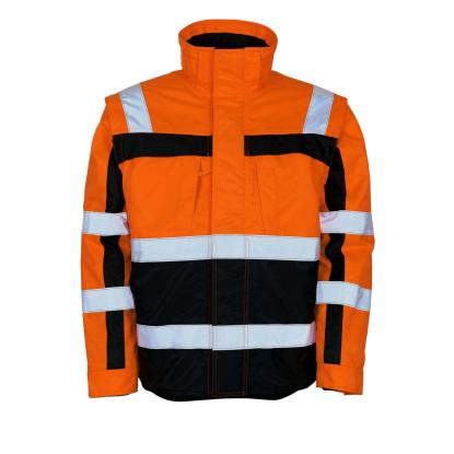 MASCOT SAFE COMPETE Loreto vinterjakke, hi-vis orange/marine