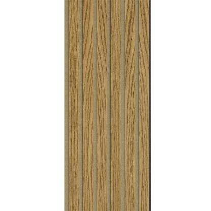 I-Wood Basic Original akustikpanel, brun olieret, brun filt og sort kerne, egefiner, 17 x 300 mm 