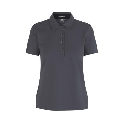 ID 0535 Business poloshirt, jersey, dame, silver grey