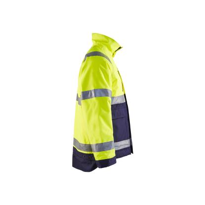 Blåkläder 4827 high vis vinterjakke, hi-vis gul/marineblå