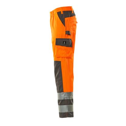 MASCOT SAFE COMPETE Olinda arbejdsbukser med knælommer, hi-vis orange/antracit