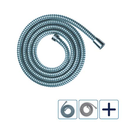 hansgrohe Metaflex'C bruseslange, 1/2", krom