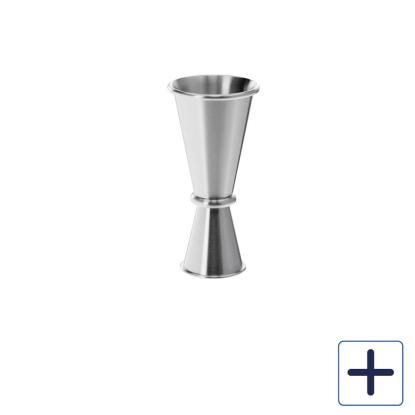 Steel-Function dobbelt jigger, rustfrist stål