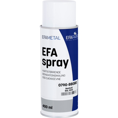 EFAmetal EFAspray, renhvid - 400 ml