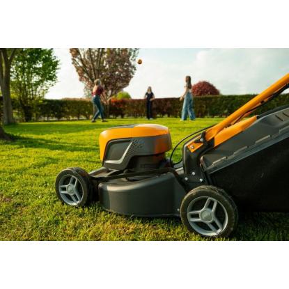 STIGA E-Power Collector 48 S plæneklipper inkl. 5.0 Ah batteri og lader