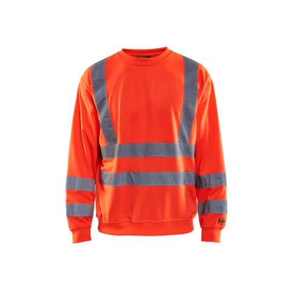 Blåkläder 3341 high vis sweatshirt, hi-vis rød