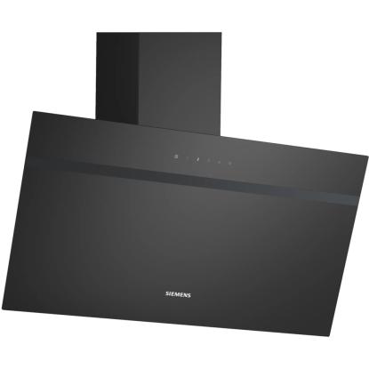 Siemens iQ100 væghængt emhætte LC85KDK60, sort, 80 cm