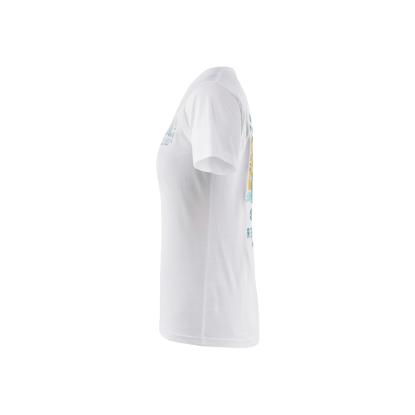 Blåkläder 9417 dame t-shirt blåkläder beach club, hvid
