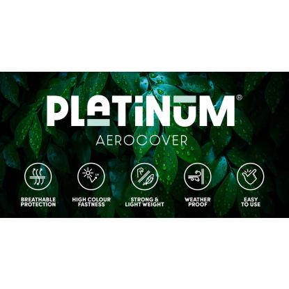 Platinum AeroCover overtræk til hængestol, antracitgrå, Ø100 x 200 cm