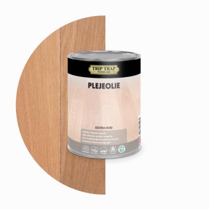 Trip Trap plejeolie, oliebaseret, ekstra hvid - 1 liter