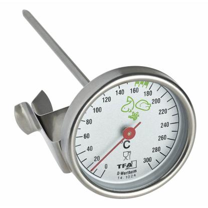 TFA frituretermometer, rustfrit stål
