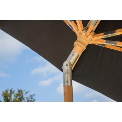 Venture Design Cerox parasol, natur/sort, Ø270 cm