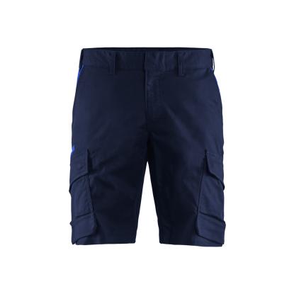 Blåkläder 1446 industri shorts med stretch, marineblå/koboltblå