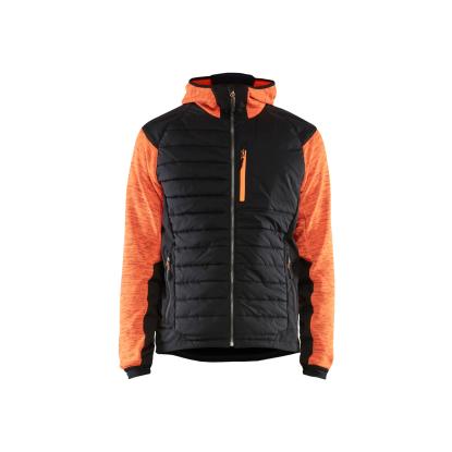 Blåkläder 5930 hybridjakke, hi-vis orange/sort