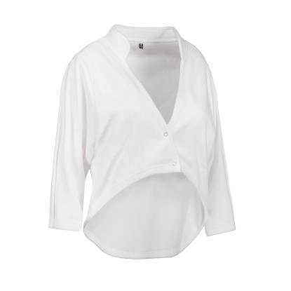 ID 0809 fleece bolero, unisex, hvid