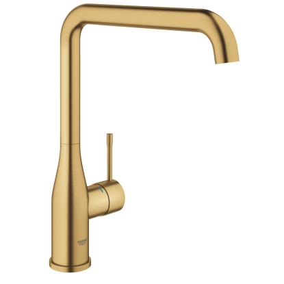 GROHE Essence køkkenarmatur med høj L-tud, børstet cool sunrise messing