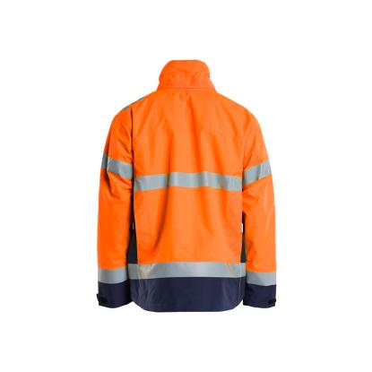 Blåkläder 4760 high vis skaljakke, hi-vis orange/marineblå