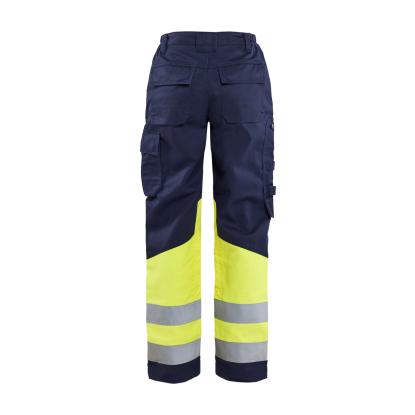 Blåkläder 7181 dame multinorm buks, marineblå/hi-vis gul