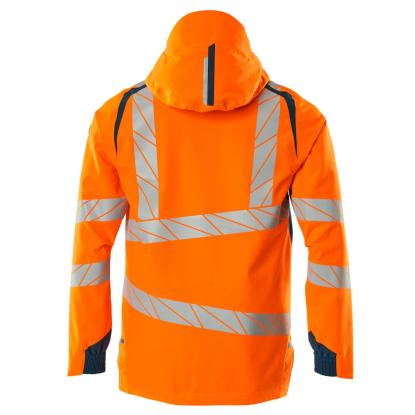 MASCOT ACCELERATE SAFE softshell jakke, hi-vis orange/mørk petroleum