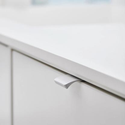 Beslag Design Edge Straight profilgreb, 40 mm, hvid