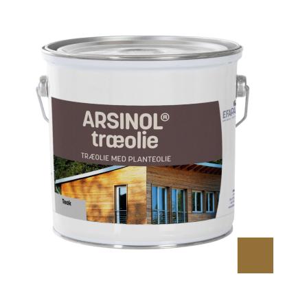 Arsinol® træolie, teak - 2,5 liter