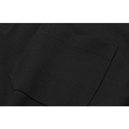 ID PRO Wear 0326 poloshirt med lange ærmer, sort
