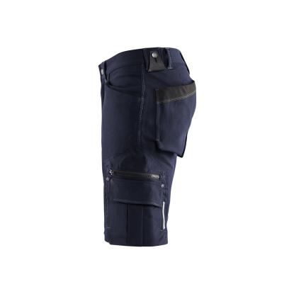 Blåkläder 1987 håndværker shorts 4-vejs stretch x1900, mørk marineblå/sort
