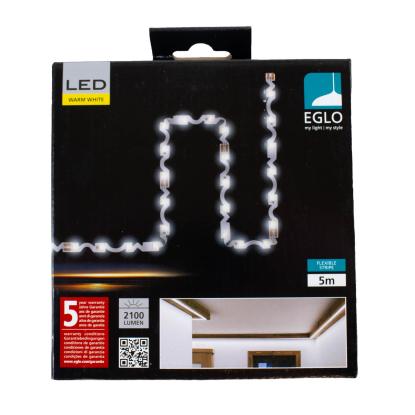EGLO flexible stripe LED bånd 27W 3000K 3000LM hvid