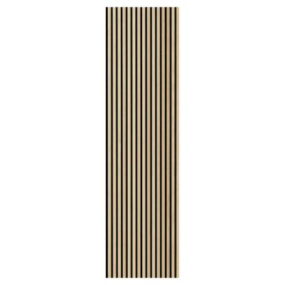 FibroTech PREMIUM akustikpanel, 605 x 2440 mm, ash