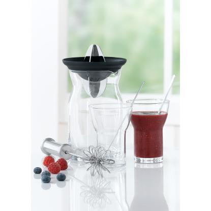 Steel-Function smoothie sæt med glas - 6 dele