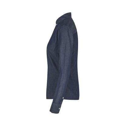 Seven Seas SS770 Soft Denim skjorte, modern, dame, indigo