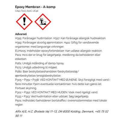 Alfix epoxymembran, A-komponent - 5 kg