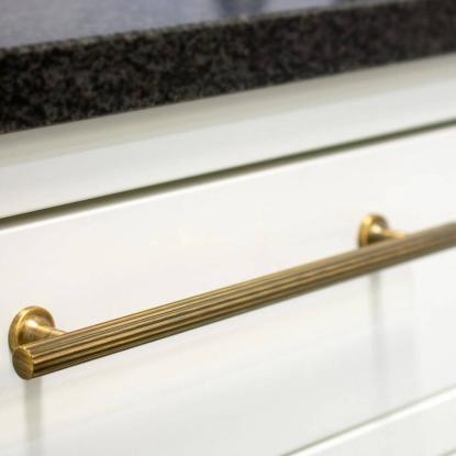 Beslag Design Portland greb, 192 mm, antik bronze