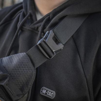 M-TAC Elite Hex bæltetaske, sort multicam/sort