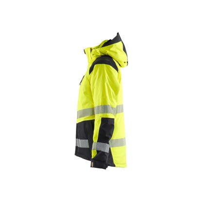Blåkläder 4456 dame high vis vinterjakke, hi-vis gul/sort
