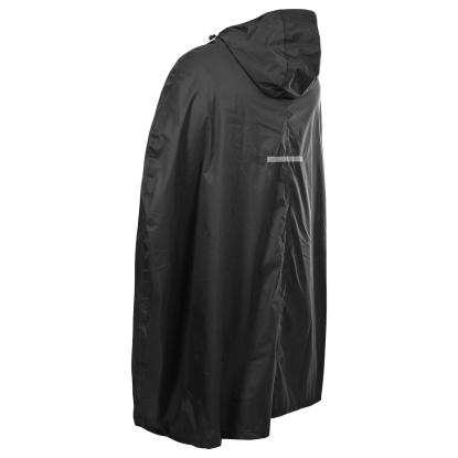 Trespass QIKPAC packaway regnponcho med pose, unisex, sort